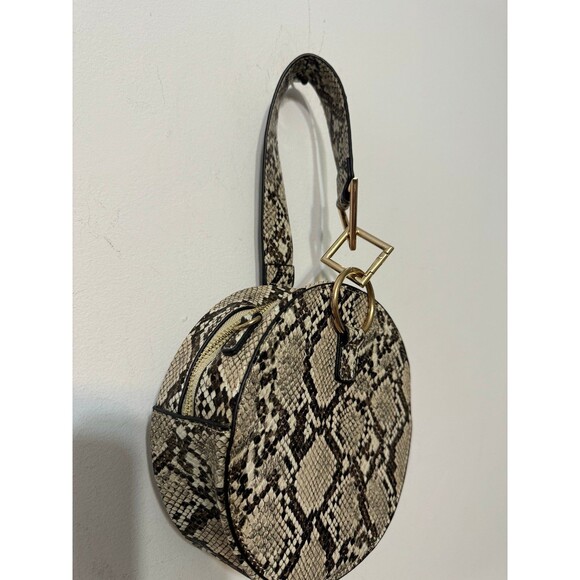 LEMON DROP BY PRIVILEGED SAMMY SNAKE CIRCLE PURSE - Picture 2 of 5
